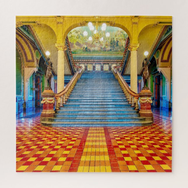 Puzzle Amamos a Des Moines Iowa. (Vertical)