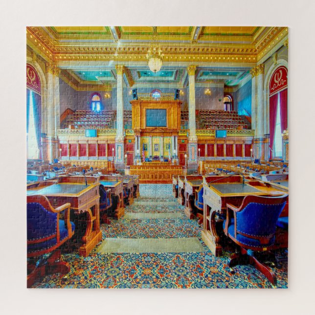 Puzzle Amamos a Des Moines Iowa. (Vertical)