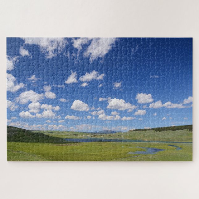 Puzzle Amamos a Hayden Valley Yellowstone (Horizontal)