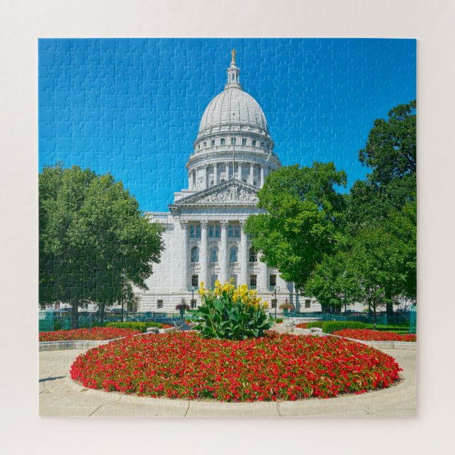 Puzzle Amamos a Madison Wisconsin. (Vertical)