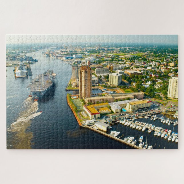 Puzzle Amamos a Portsmouth Virginia. (Horizontal)