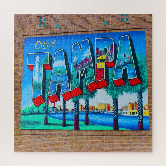 Puzzle Amamos a Tampa Florida (Vertical)