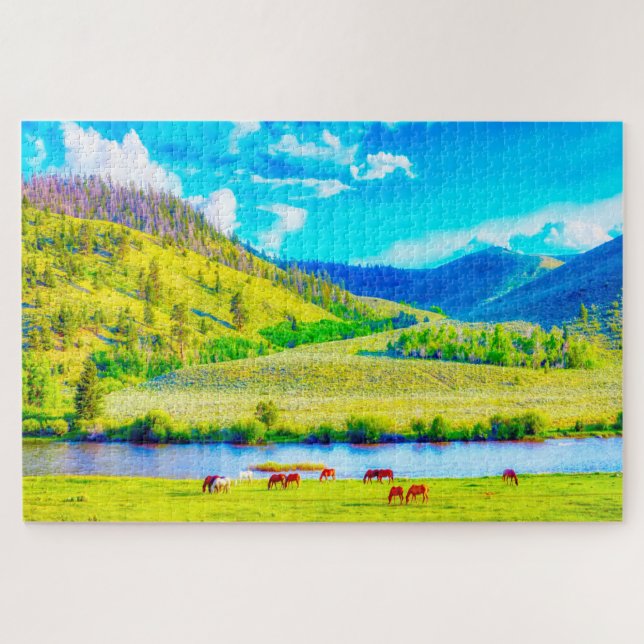 Puzzle Amamos a Wyoming (Horizontal)