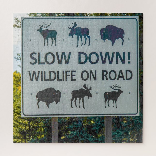 Puzzle Amamos a Wyoming. (Vertical)