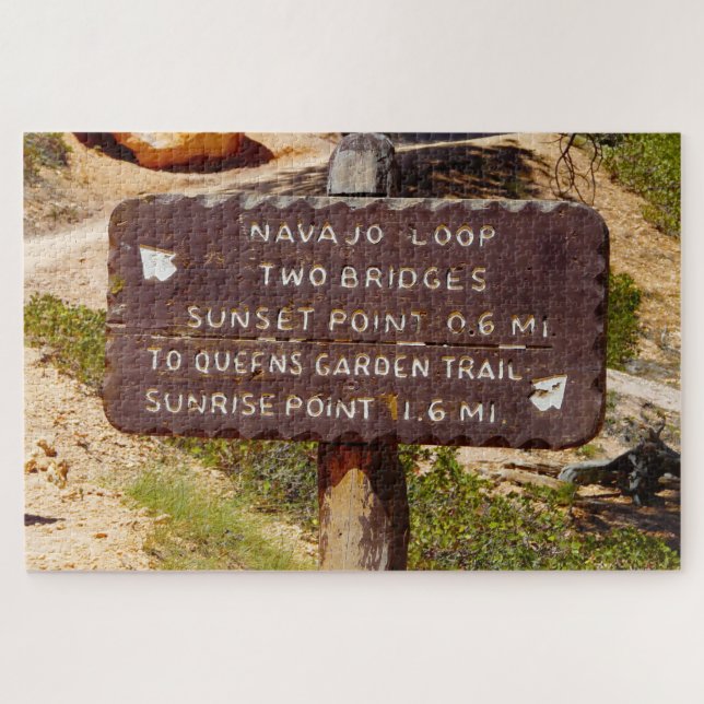 Puzzle Amamos el Cañón Bryce Utah (Horizontal)