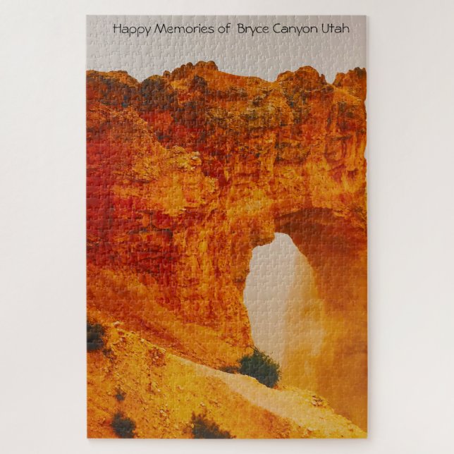 Puzzle Amamos el cañón de Bryce Canyon Utah Jigsaw (Vertical)