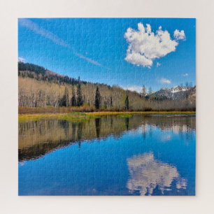 Puzzle Amamos el lago alpino Utah