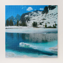 Puzzle Amamos el lago Solitude Wyoming