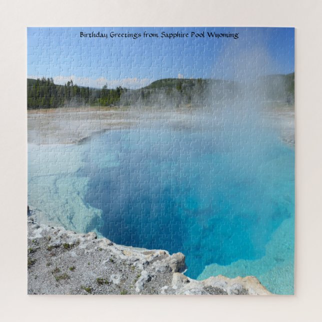 Puzzle Amamos el pozo de zafiro Wyoming Jigsaw (Vertical)
