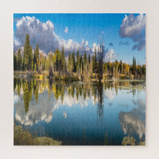 Puzzle Amamos el río Snake Wyoming (Vertical)