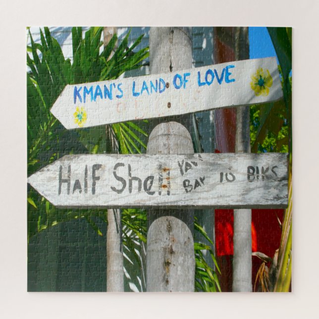 Puzzle Amamos Key West en Florida (Vertical)