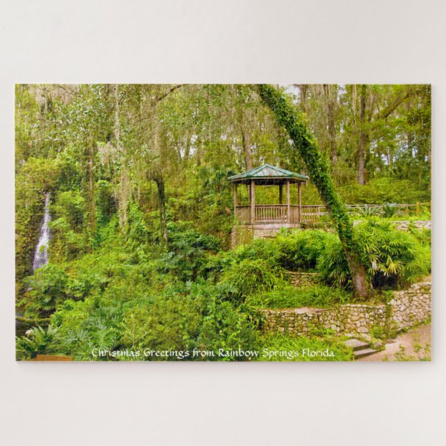 Puzzle Amamos las primaveras arcoiris en Florida Jigsaw (Horizontal)