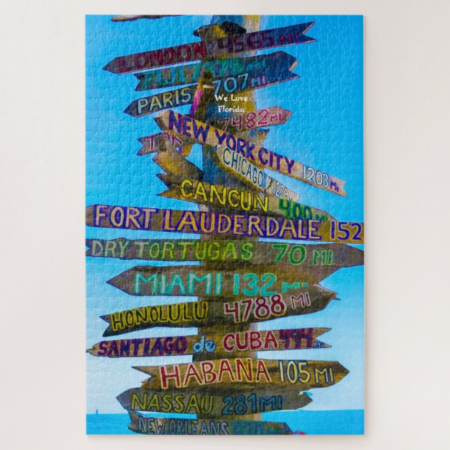 Puzzle Amamos las publicaciones de Rótulo en el rompecabe (Vertical)