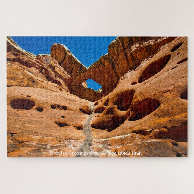 Puzzle Amamos las tierras de los cañones Utah Jigsaw Puzz (Horizontal)