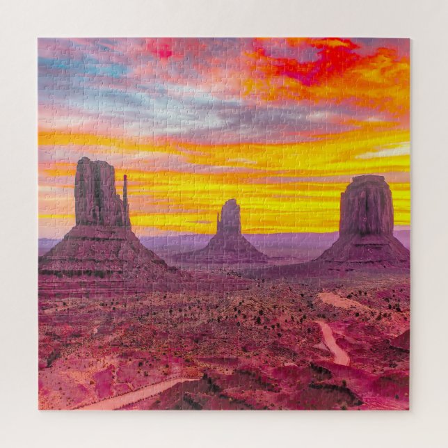 Puzzle Amamos Monument Valley Utah (Vertical)