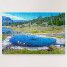 Amamos Terrace Hot Springs Wyoming