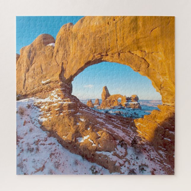Puzzle Amamos Turret Arch Utah (Vertical)