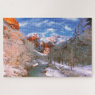 Puzzle Amamos Virgin River Parque Nacional Utah