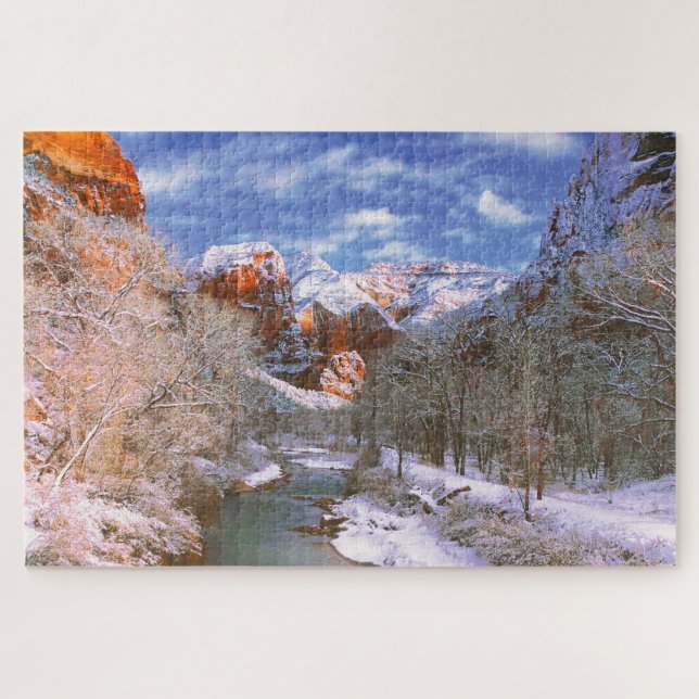 Puzzle Amamos Virgin River Parque Nacional Utah (Horizontal)