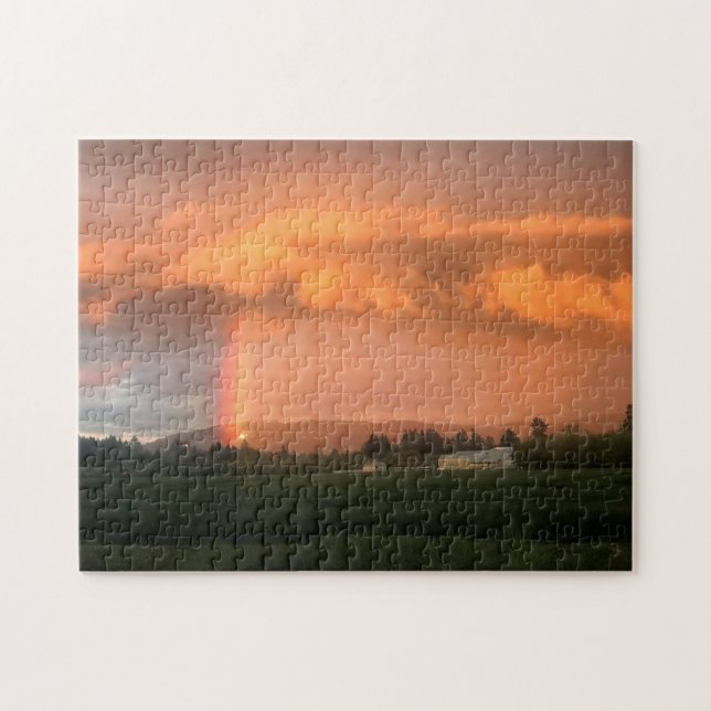 Puzzle Amanecer arcoiris (Horizontal)