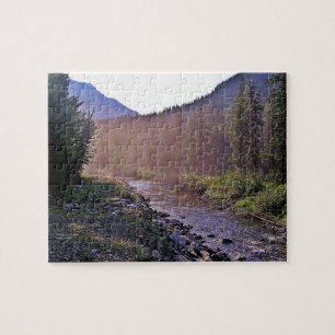 Puzzle Amanecer Cameron Creek Waterton Park, Canadá
