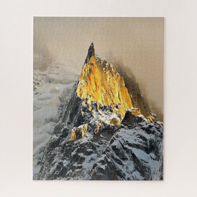 Puzzle Amanecer de Aiguille des Deux Aigles, Chamonix (Vertical)