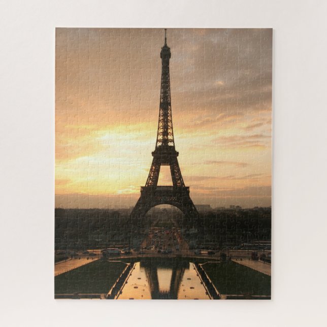 Puzzle amanecer de eiffel (Vertical)