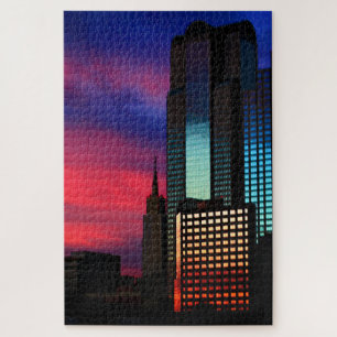 Puzzle Amanecer de la ciudad