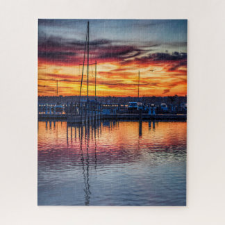 Puzzle Amanecer de la ciudad de Travesía