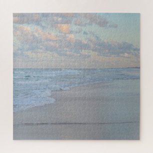 Puzzle Amanecer de playa aguas tranquilas artístico cuadr
