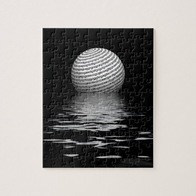 Puzzle amanecer del ADN (Vertical)