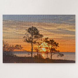 Puzzle Amanecer del Refugio de la Isla Dauphin, Alabama