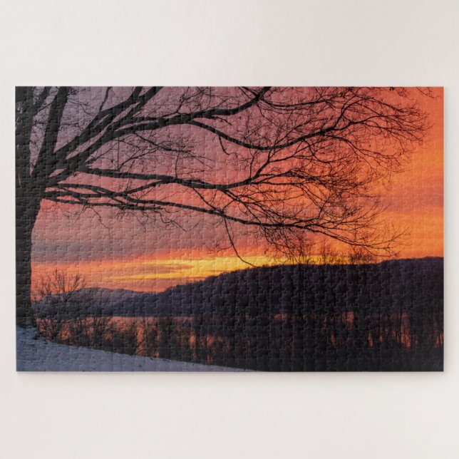 Puzzle Amanecer del solsticio de invierno (Horizontal)