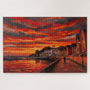 Puzzle Amanecer en Brixham: Edición Galería