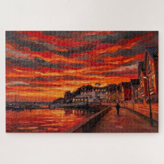 Puzzle Amanecer en Brixham: Edición Galería