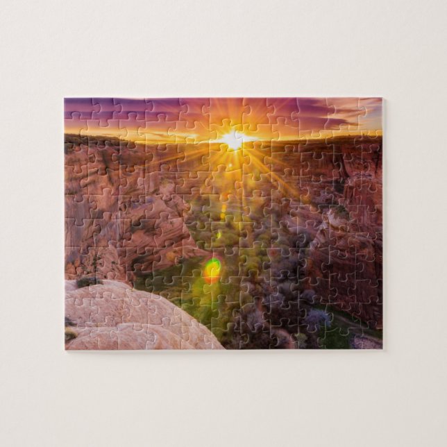 Puzzle Amanecer en Canyon de Chelly, AZ (Horizontal)