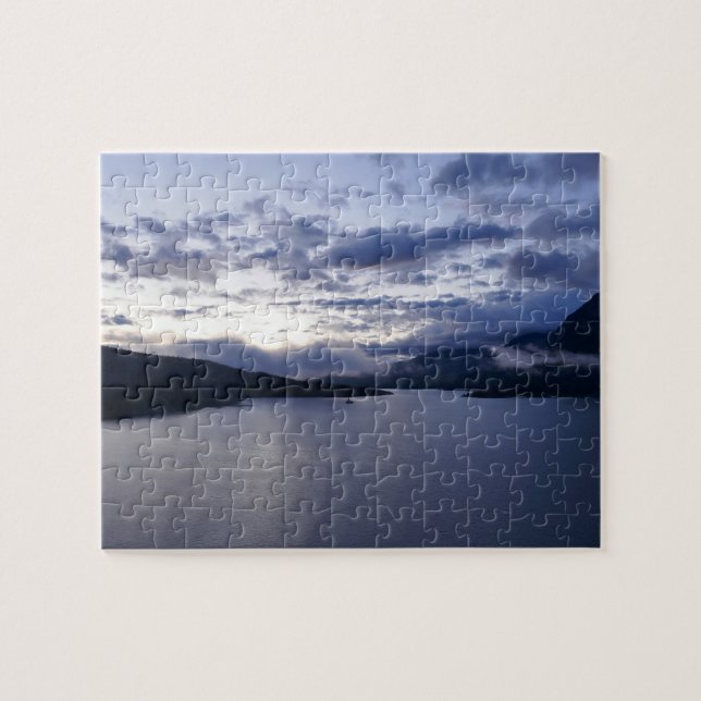 Puzzle Amanecer en el lago St. Mary II (Horizontal)