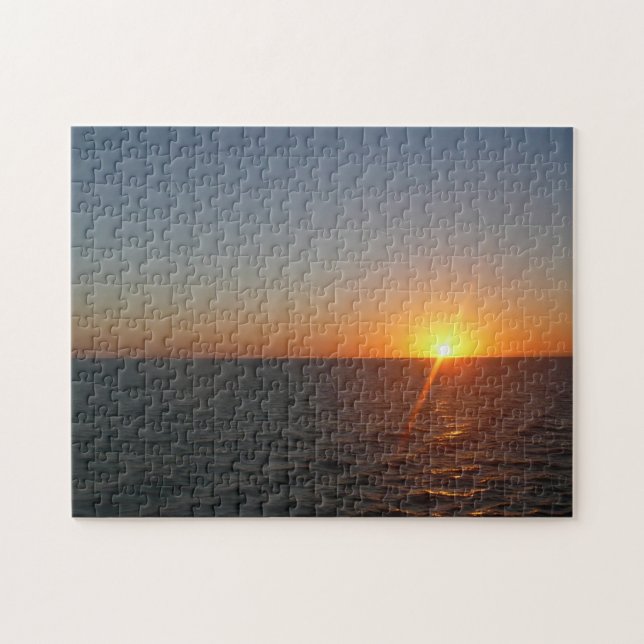 Puzzle Amanecer en el Mar III Océano Atlántico (Horizontal)