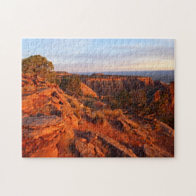 Puzzle Amanecer en el sendero Grand View en el Monumento  (Horizontal)