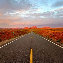 Amanecer en Forrest Gump Point