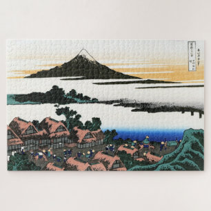 Puzzle Amanecer en Isawa, provincia de Kai, montaña de H