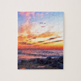 Puzzle Amanecer en la calle 120 en Ocean City Maryland