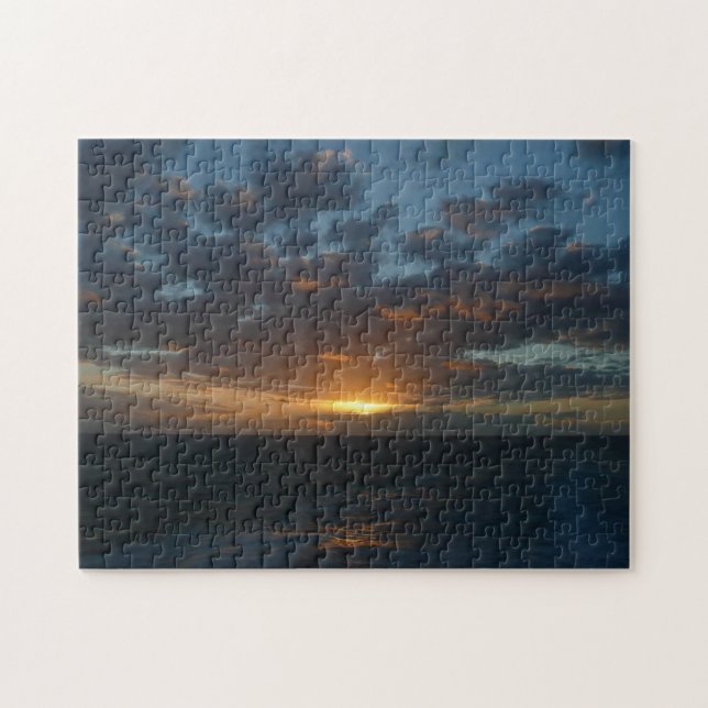 Puzzle Amanecer en la costa oceánica del Mar II (Horizontal)
