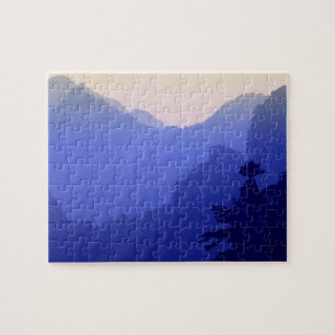 Puzzle Amanecer, Montaña Amarilla, Huangshan, China