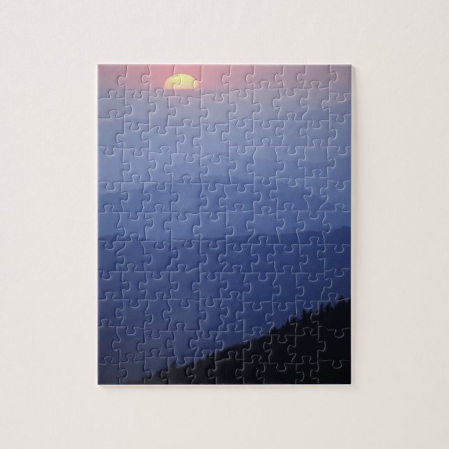 Puzzle Amanecer, Montañas del sur de los Apalaches, Gran (Vertical)