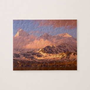 Puzzle Amanecer sobre las cadenas montañosas del sur