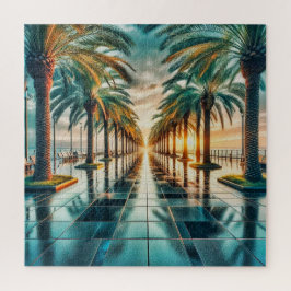 Puzzle Amanecer tropical