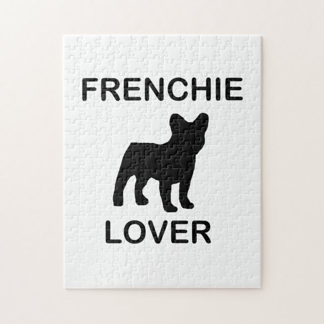Puzzle amante de frenchie (Vertical)