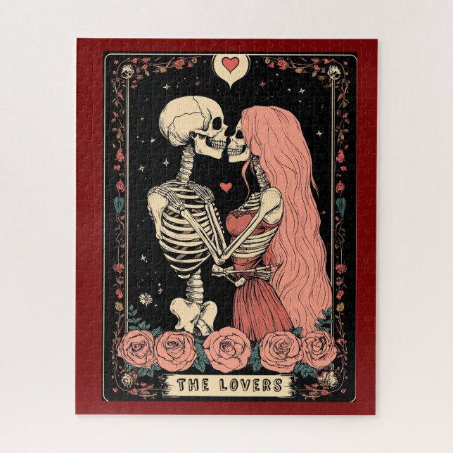 Puzzle Amantes de esqueletos  (Vertical)