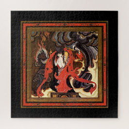 Puzzle Amantes de las noches árabes ilustracion por Kay N